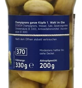 Küstengold Champignons Ganze Köpfe 1. Wahl 7