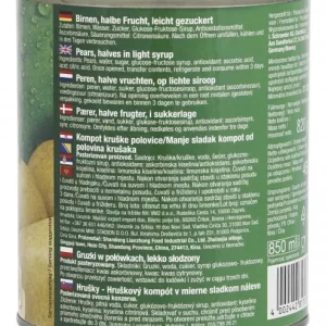 BelSun Birnen Halbe Frucht Leicht Gezuckert 7