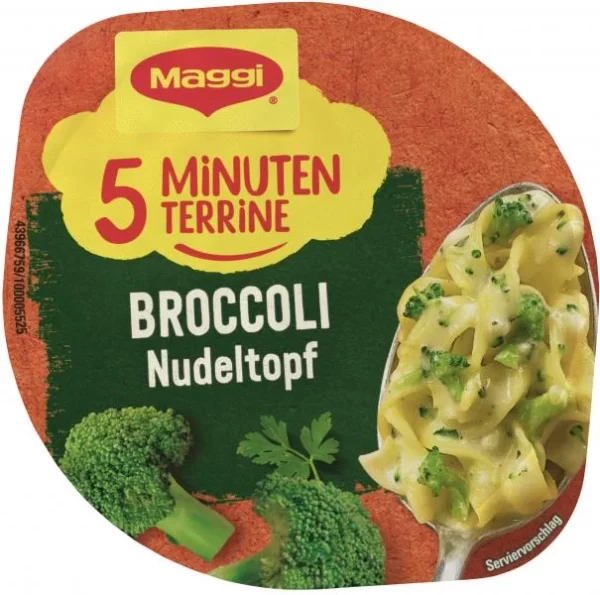 Maggi 5 Minuten Terrine Broccoli Nudeltopf 4