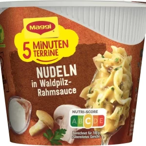 Maggi 5 Minuten Terrine Nudeln In Waldpilz-Rahmsauce 9