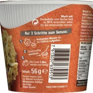 Maggi 5 Minuten Terrine Nudeln In Waldpilz-Rahmsauce 15