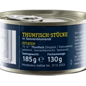 Küstengold Thunfisch-Stücke In Sonnenblumenöl 11